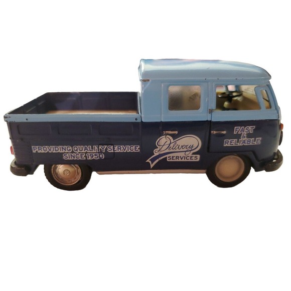 Kinsmart 1963 Volkeswagon Bus‎ Double Cab Pickup - Picture 1 of 9